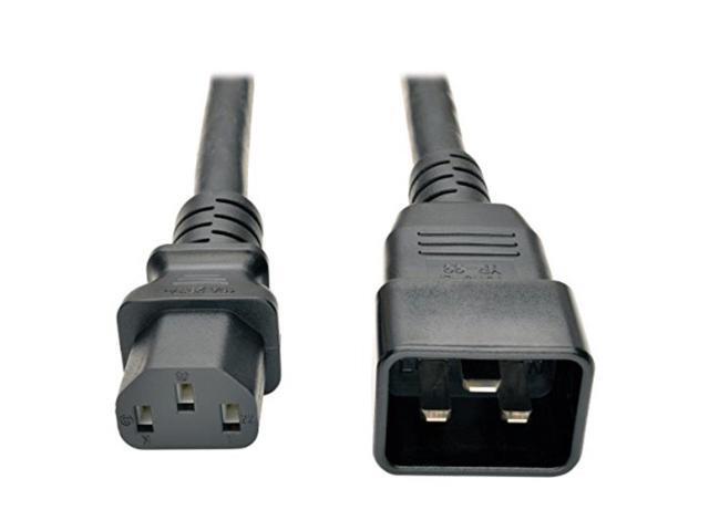 Tripp Lite Heavy-Duty Power Cord for PDU 15A, 12AWG (IEC-320- C13 to IEC-320-C20) 7-ft.(P032-007)
