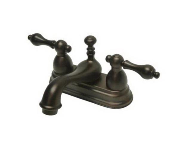 Photos - Other sanitary accessories Kingston Brass KS3605AL Restoration 4-Inch Centerset Lavatory Faucet with 