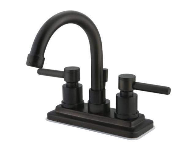 Kingston Brass KS8665DL Concord Two Handle 4' Centerset Lavatory Faucet with Bra