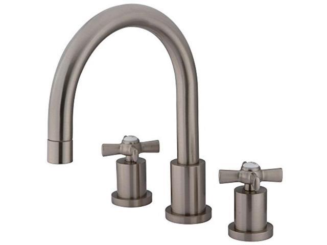 Kingston Brass KS8328ZX Roman Tub Filler Satin Nickel