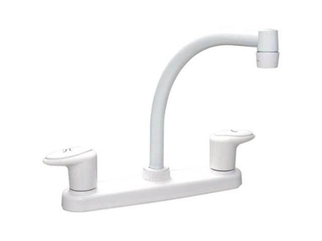 Photos - Tap phoenix pf221202 catalina 8in high arc spout deck faucet, white ADIB000ZNM