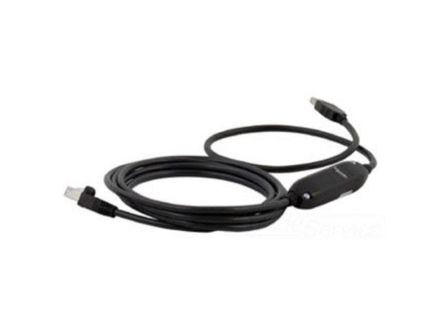 SCHNEIDER ELECTRIC TCSMCNAM3M002P Adaptor Kit, RJ45 to USB, 8.2 ft, Altivar