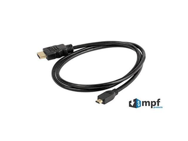 Replacement DLC-HEU15 DLCHEU15 Micro HDMI Type D to HDMI Cable for Select Sony Cybershot/Alpha Cameras and Handycam Camcorders (Compatible Models.