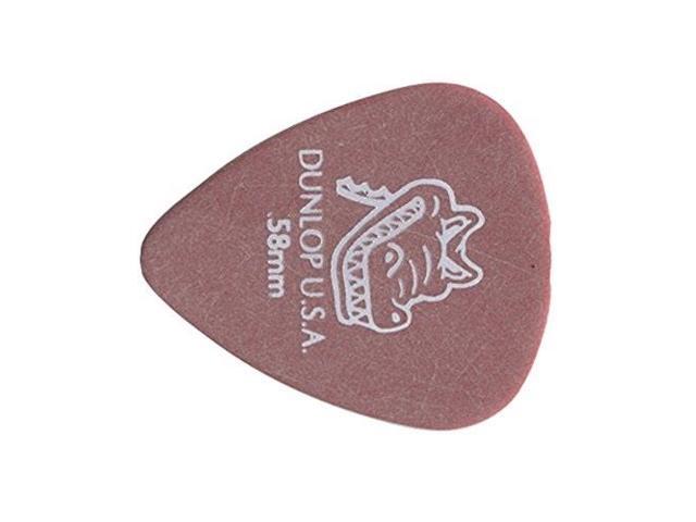 Dunlop Gator Grip Guitar Picks - .58mm - Red - 72 Pack