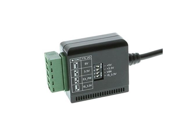 Coolgear USB to RS232 Isolated TTL CMOS Adapter Cable with TB