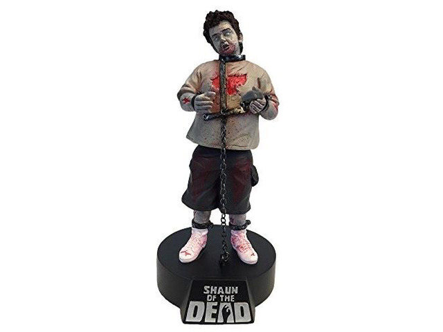 factory entertainment shaun of the dead zombie ed premium motion statue
