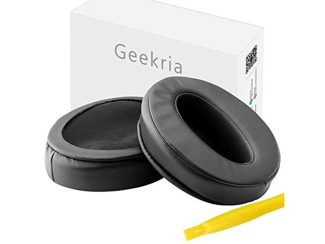 geekria replacement earpad for sennheiser hd4.50bt, hd4.50btnc, hd4.40bt headphone/ear pad/ear cushion/ear cups/ear cover/earpads repair parts