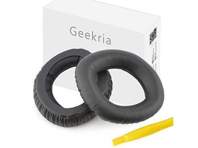 Geekria QuickFit Replacement Ear Pads Compatible with Sennheiser MM550-X PX360 PX360-BT Headphones Headset Cups Cover Repair Parts (Black) - image 8