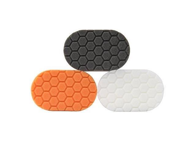 chemical guys bufx_204 hexlogic hand applicator pad kit