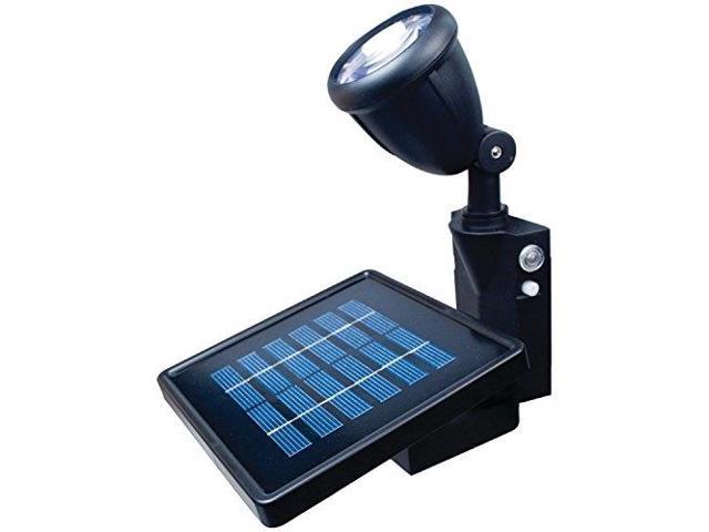 Photos - Fan maxsa directionally focused solar led flag light, black, with hardware for