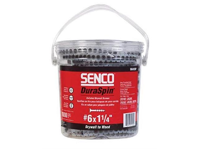 SENCO 06A125P Screws,1-1/4 In,PK1000