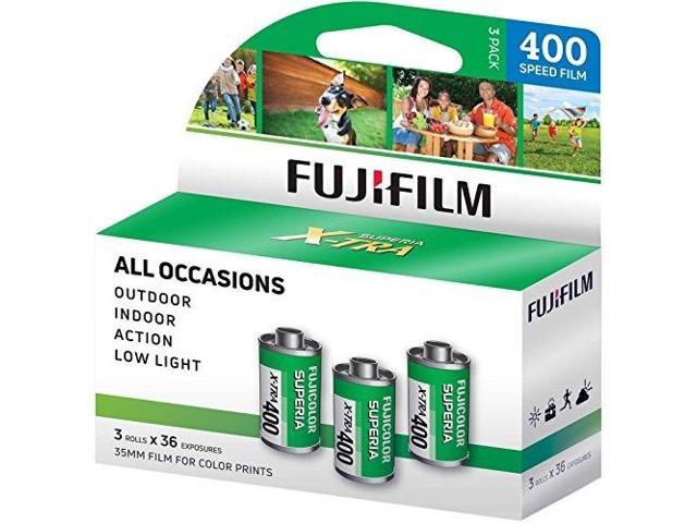 Photos - Camera Fujifilm fuji superia xtra 3 pack iso 400 36 exp. 35mm film, total 108 exposures AD 