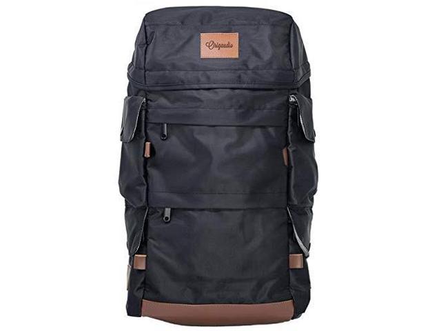 Origaudio Presidio Laptop Backpack - Gaming or Work Bag - Holds 17-Inch Laptop with Convenient Side Access Pocket for Computer - 16 Total Pockets - Perfect for Traveling or Hiking - Black