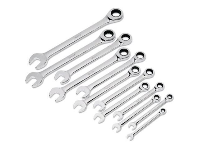 Titan 17355 12-Piece Ratcheting Combination Wrench Set