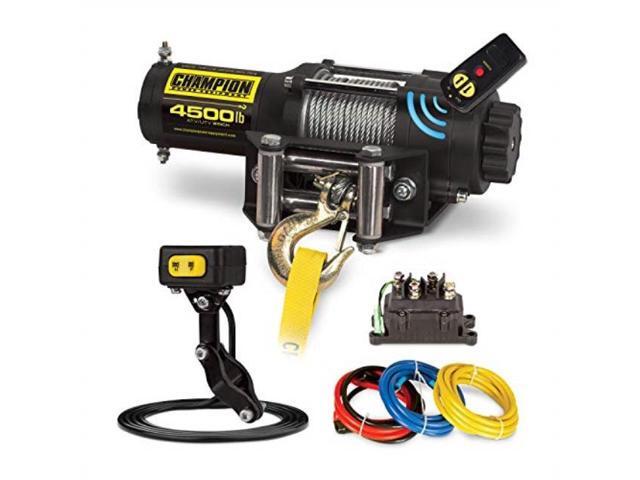 champion 4500lb. atv/utv wireless winch kit