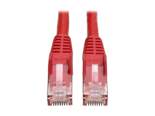 TRIPP LITE N201-006-RD 6FT CAT6 PATCH CABLE M/M RED