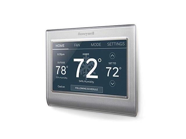 Honeywell Home - Smart Color Thermostat with Wi-Fi Connectivity - Silver - image 5
