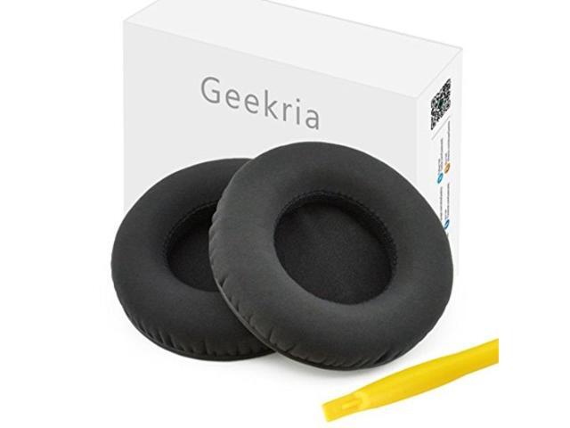 Geekria Comfort Velour Replacement Ear Pads for Sennheiser Urbanite XL Over-Ear Headphones Ear Cushions Repair Parts with Video Guide (Black) - image 8