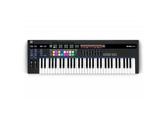 Novation 61SL MkIII MIDI and CV Keyboard Controller