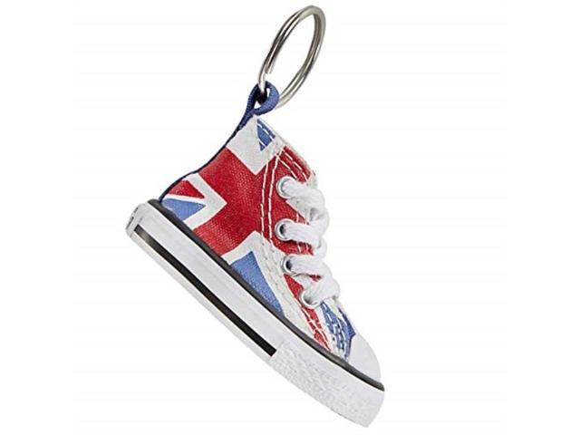 UPC 022867062991 product image for converse key chain all star chuck taylor sneaker keychain authentic british flag | upcitemdb.com