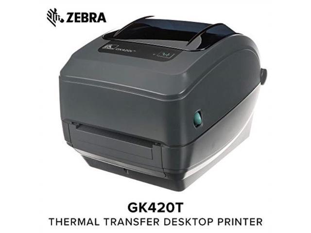 UPC 682116651637 product image for zebra gk420t thermal transfer desktop printer for labels, receipts, barcodes, ta | upcitemdb.com