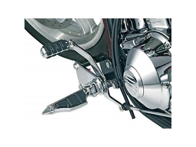 kuryakyn 8852 motorcycle foot control: round shift peg cover for honda motorcycles, chrome, pack of 1