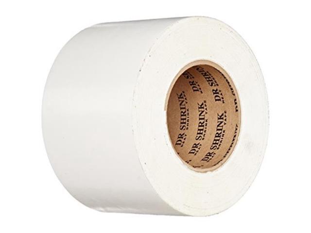 Dr. Shrink DS-704W 4 in. x 180 ft. White Heat Shrink Tape