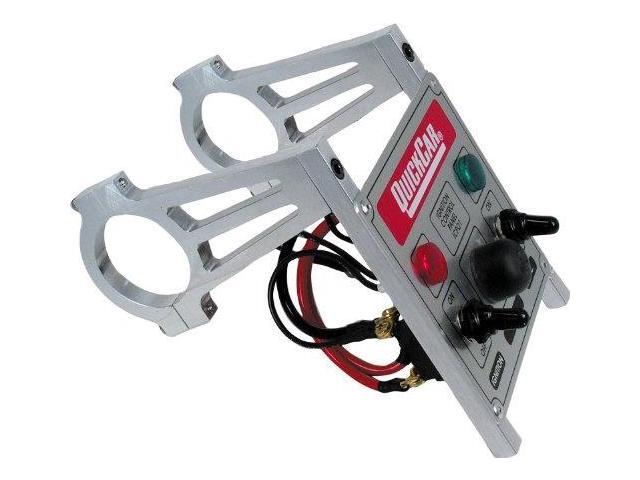 quickcar racing products 66940 13/4' roll bar panel mounting bracket for racing switch and gauge panel