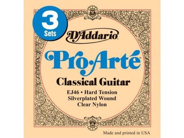 D'Addario EJ46 Pro-Arte Classical Guitar Strings - 3 Pack