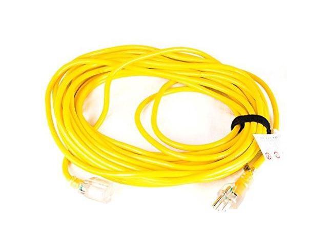 proteam 50' 16 yellow gauge extension cord
