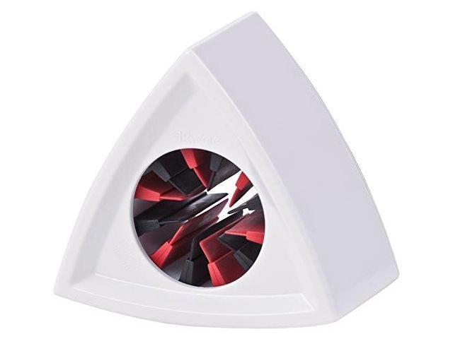 rycote triangle mic flag for reporter mics ranging 19 to 38mm 0.741.49' in diameter, white