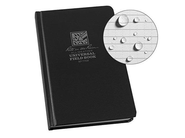 RITE IN THE RAIN 770F Bound Notebook,Uni,4-3/4in. x 7-1/2in.