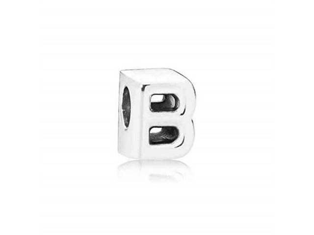 pandora letter b charm