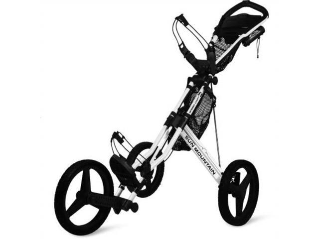 UPC 651323930422 product image for sun mountain speed cart gx push cart white/black | upcitemdb.com