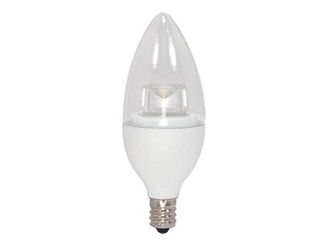 Satco 08951 - 4.5CTC/LED/2700K/E12/120V (S8951) Candle LED Light Bulb