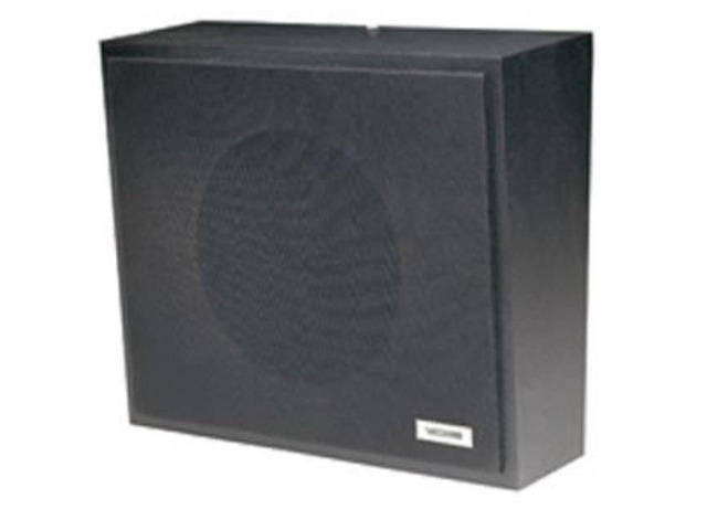talkback wall speaker black
