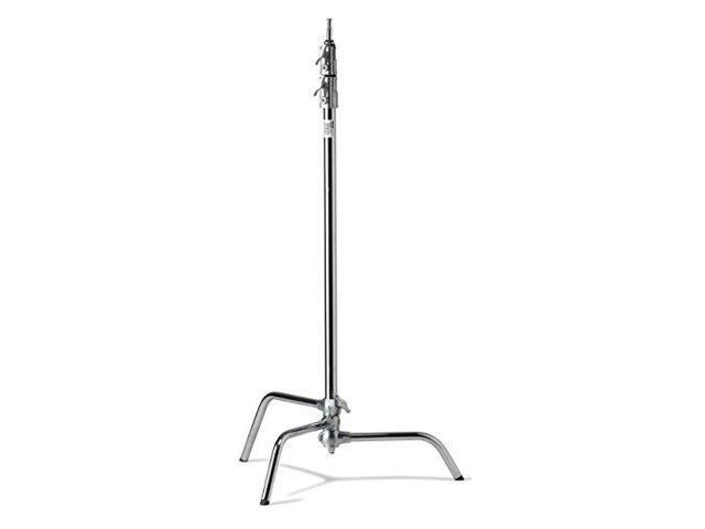 Kupo 40' Master Raiser C-Stand with Sliding Leg, 12' Maximum Extension, 22lbs Load Capacity, Silver