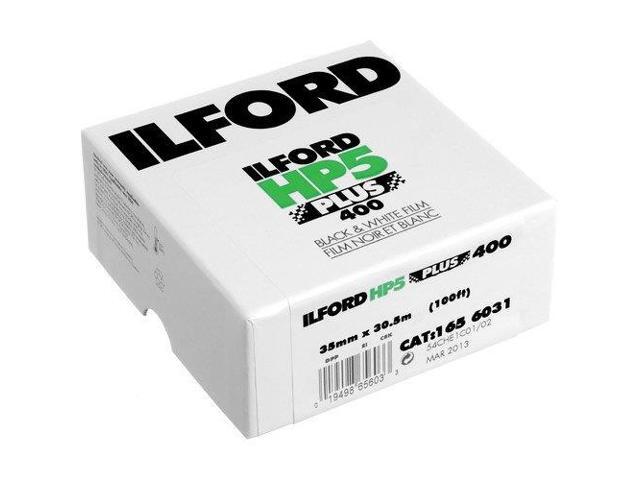 Ilford HP-5 Plus Black and White Film, ISO 400, 35mm, 100' Roll #1656031