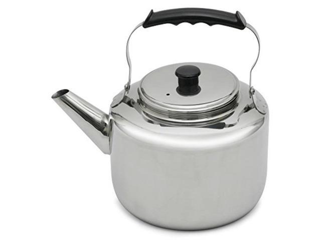 lindy's 47444 stainless steel water kettle, 7quart, silver photo