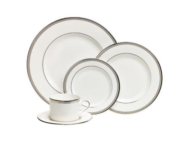 lenox murray hill platinumbanded bone china 5piece place setting, service for 1 photo