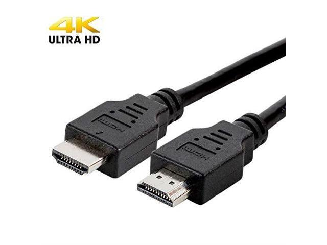 SatelliteSale Digital High-Speed 2.0 HDMI Cable 4K/60Hz 18Gbps PVC 2160p Black Cord Universal Wire 30 feet