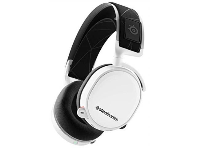 SteelSeries Arctis 7 Wireless Gaming Headset - DTS Headphone: X v2.0 Surround for PC and PlayStation 5, PS4 - White (B07GFW7GYX)