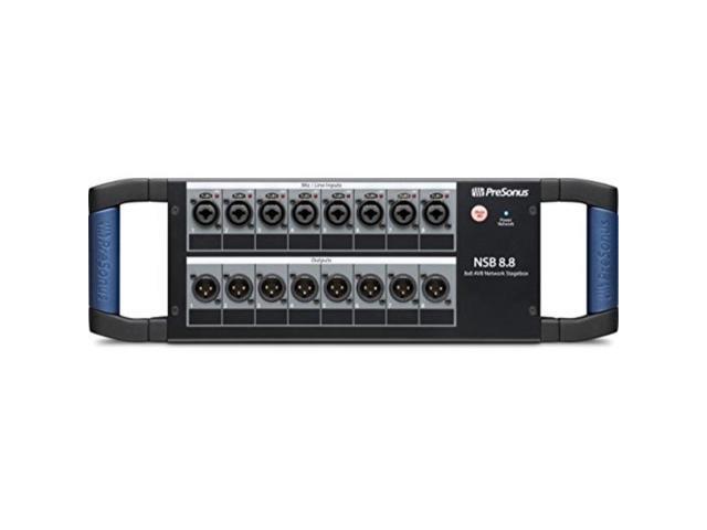 PreSonus NSB 8.8 AVB Networked Stage Box 328 ft. Black
