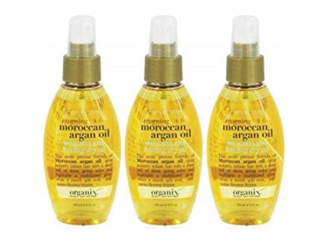 UPC 797332101009 product image for ogx renewing argan oil of morocco weightless healing dry oil, 4 ounce pack of 3 | upcitemdb.com