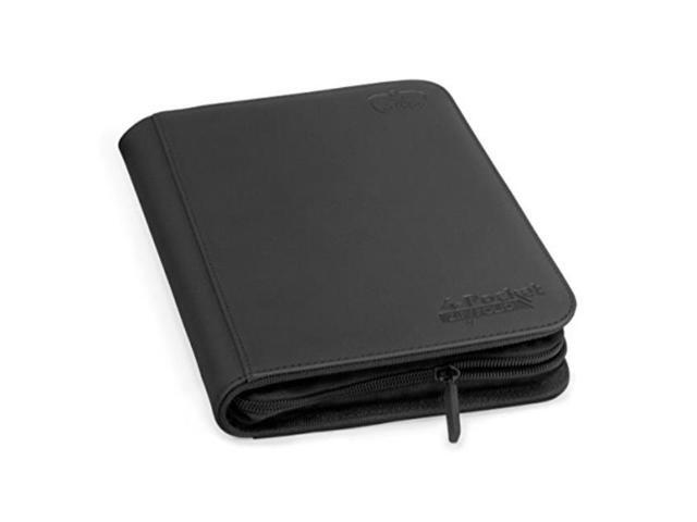 4 pocket zipfolio xenoskin deck case, black