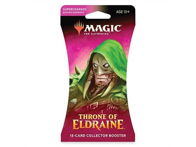 the gathering throne of eldraine collector booster 15 card booster pack special collector cards