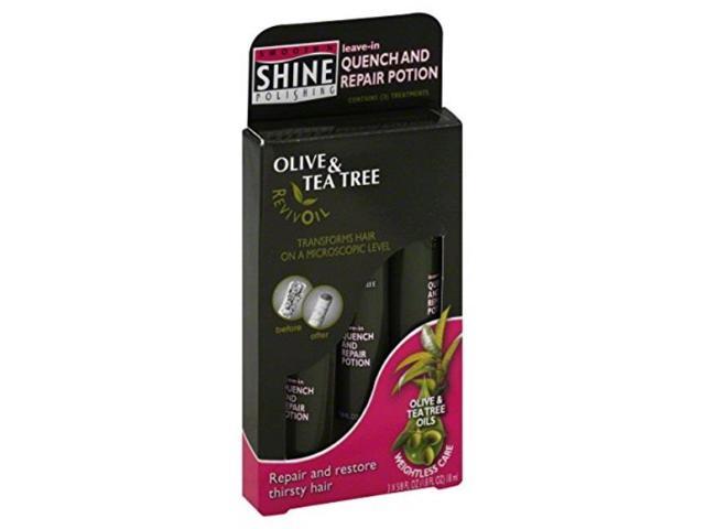 Photos - Other sanitary accessories smooth n shine olive & tea tree quench & repair potion 3's 5.8 oz. ADIB007