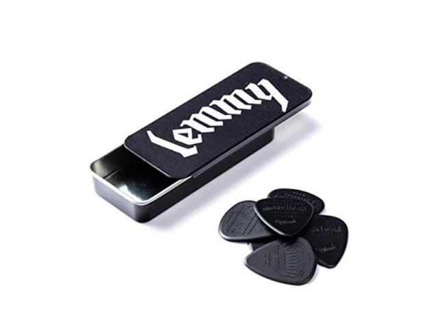 dunlop mt02 motorhead lemmy signature pick tin, assorted, 1.14mm, 6 picks/tin