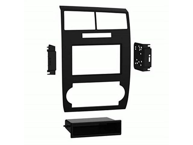 Metra - Dash Kit for Select 2005-2007 Dodge Charger DIN - Matte Black - image 6