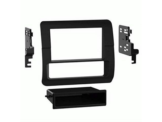 Metra - Dash Kit for Select 1992-1998 Ford F-250/350/450/550/650/750 F-Series Pickup Bronco DDIN - Black - image 2